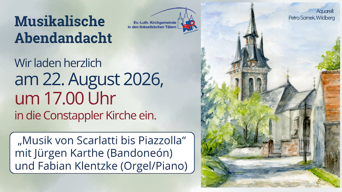 Musikalische andacht 2026-08